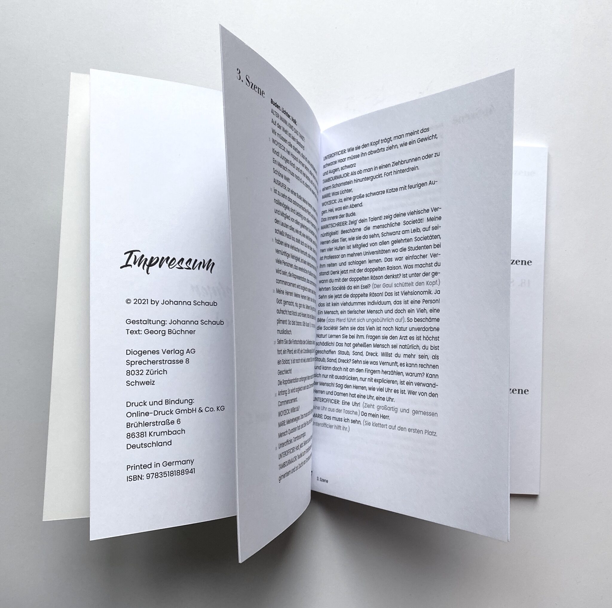 Schulbuch Portfolio von Johanna Schaub